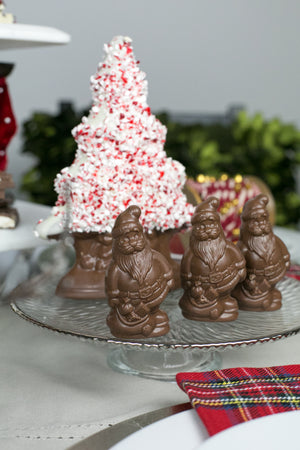 Chocolate Santa Place Setting