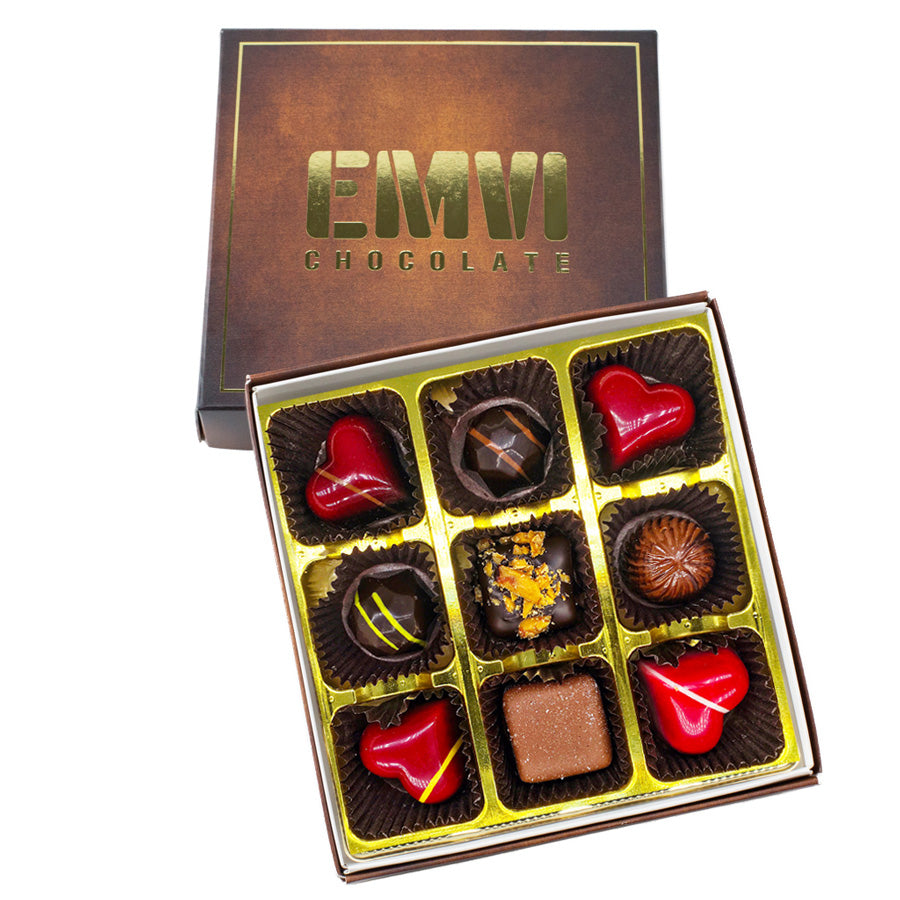 Gourmet Chocolate Assortment (9 Pieces)