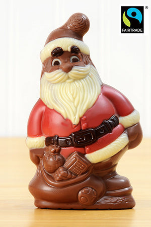 Fair Trade Chocolate Santa