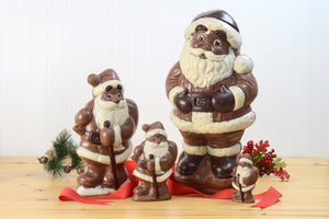 Giant Chocolate Santa