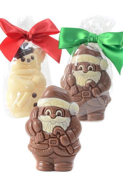 Chocolate Santa & Snowman Stocking Stuffer