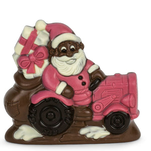 Chocolate Tractor Santa - Red Tractor