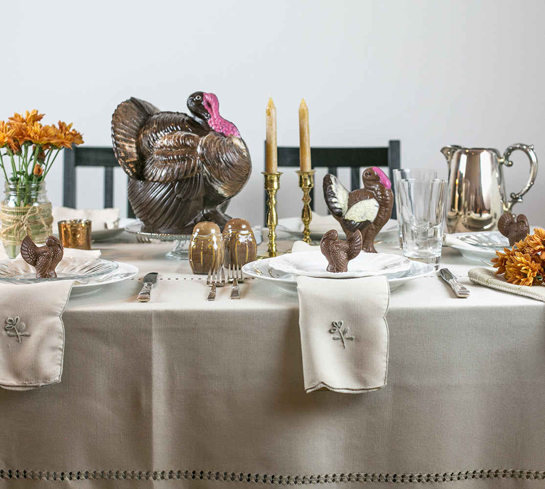 Large Centerpiece Chocolate Turkey