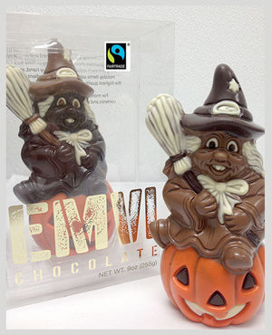 Halloween Fair Trade Chocolate Witch